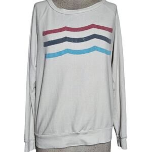 Sol Angeles Lightweight Crewneck Sweatshirt Size XS